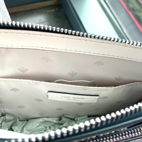 Kate Spade Cameron Lavender & Navy Blue Crossbody - Picture 4 of 7